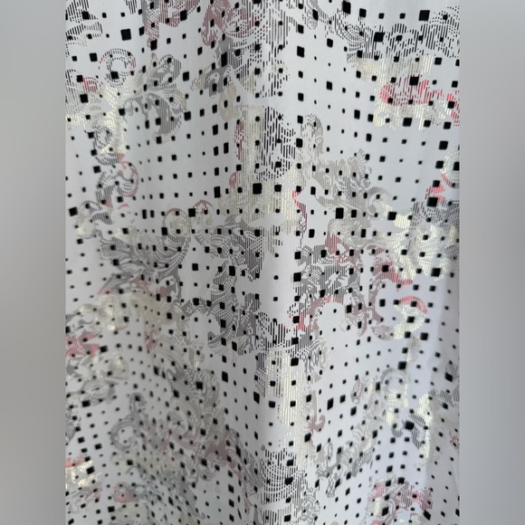 Albertini Luxury Metallic Print Dress Shirt NWT Men - Picture 6 of 10